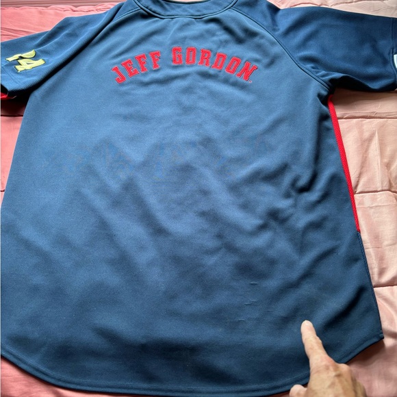 Jeff Gordon 24 NASCAR Racing DuPont motorsports men’s XL embroidered jersey - Picture 9 of 12